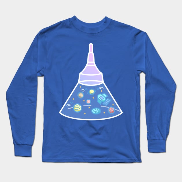 Planet lamp Long Sleeve T-Shirt by Dzulhan